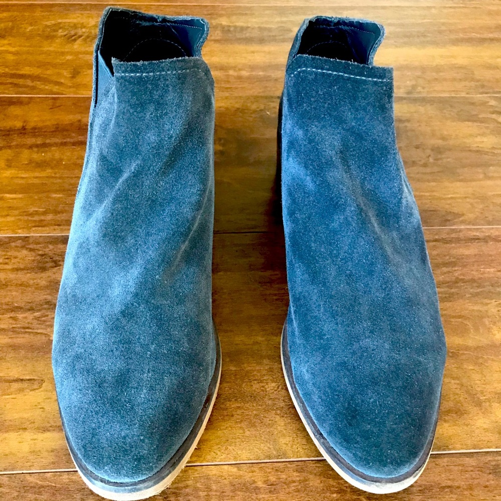 Suede Ankle Boot Size 10 Womens